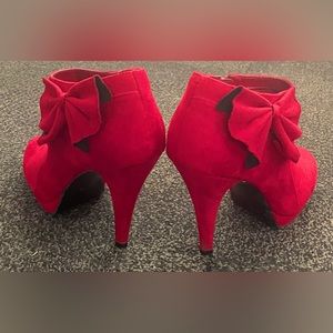 Faux Suede Ankle Boots (booties)